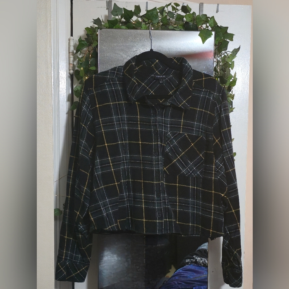 Plaid Half Jacket